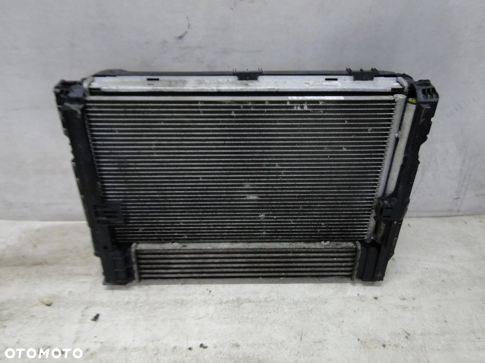 BMW 1 E87 E81 CHŁODNICA WODY KLIMATYZACJI INTERCOOLER WENTYLATOR 2.0D EUROPA - 1
