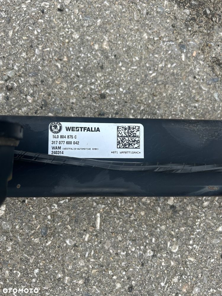 Skoda Yeti I lift Hak Holowniczy Yeti II 5L0 - 4