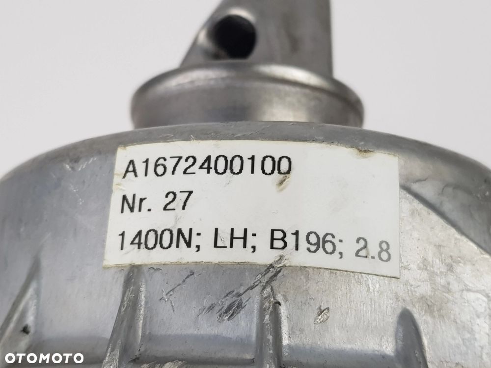 Poduszka Łapa Mocowanie silnika Mercedes A1672400100 - 7