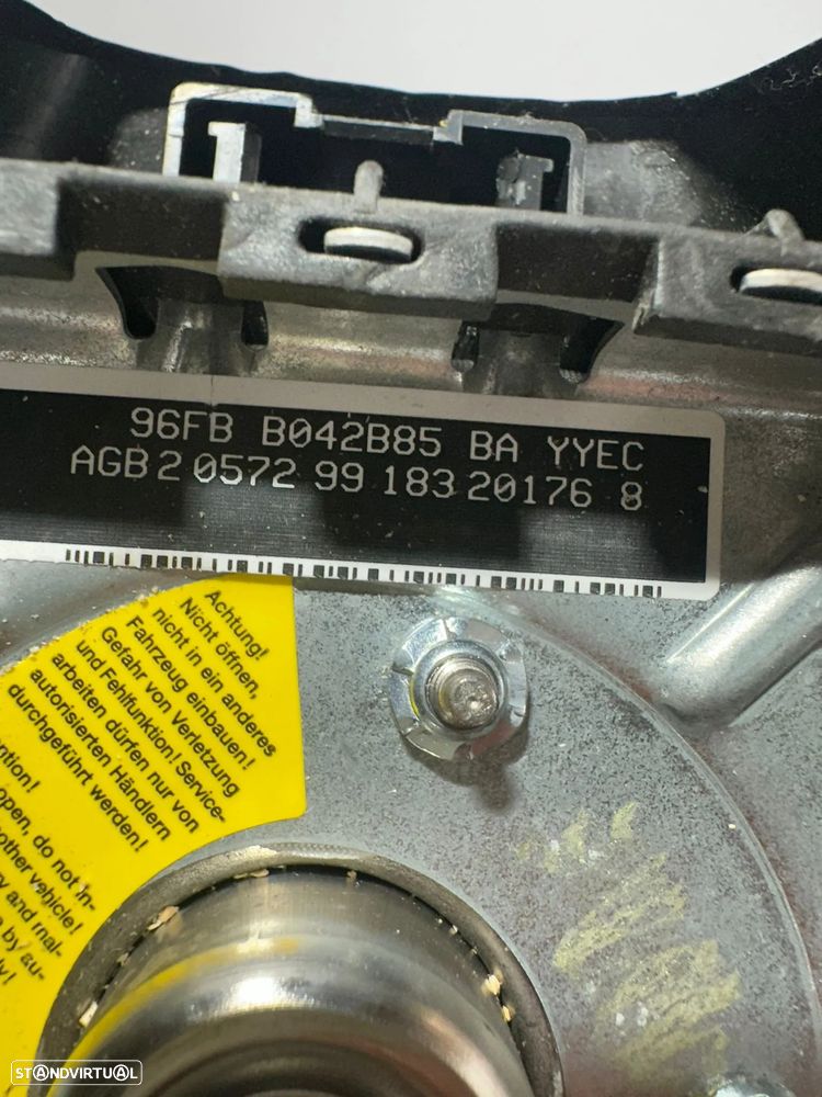 .Airbag Volante Guiador Original Ford Fiesta MK4 96FBB042B85BAYYEC 1995 - 2002 - 7