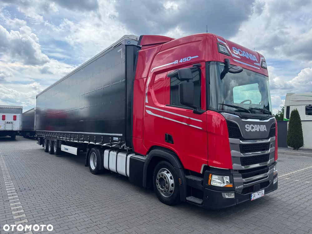 Krone FIRANKA MEGA , XL, OŚ I DACH PODNOSZONE, 2022 ROK KRAJOWA + SCANIA R450 2022 - 7