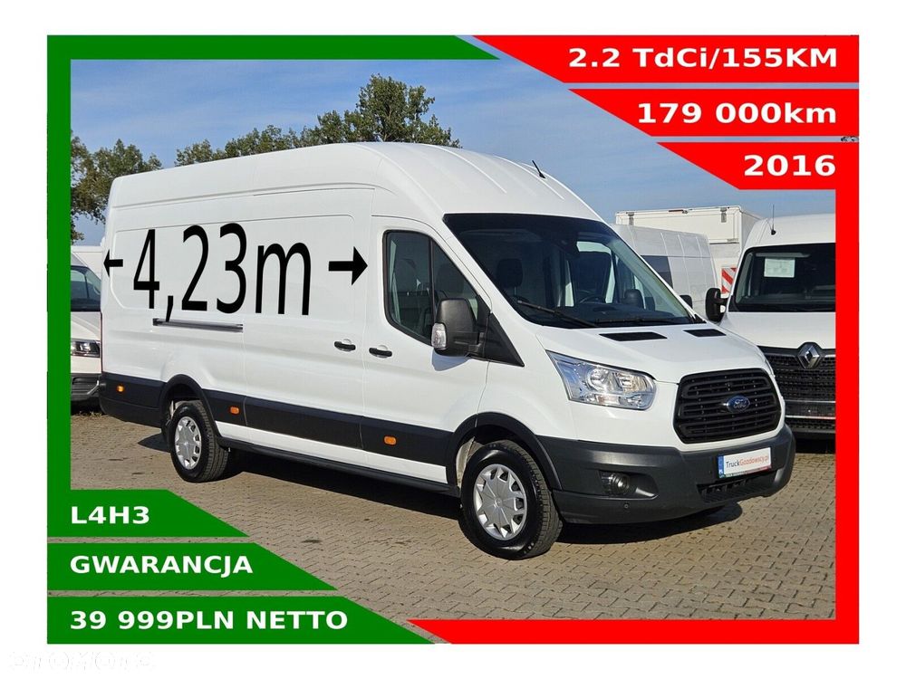 Ford transit L4H3 *39999zł NETTO* 2.2TdCi/155KM - 1