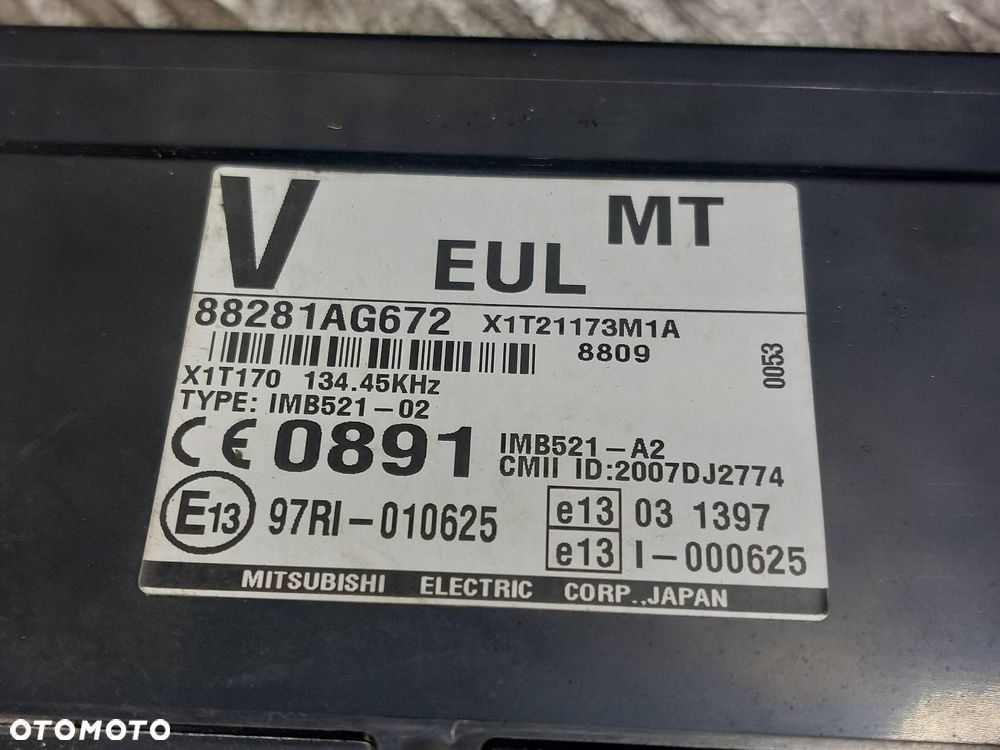 ZESTAW STARTOWY SUBARU LEGACY IV 2.0 D 22611AP590 275800-9241 88281AG672 - 4
