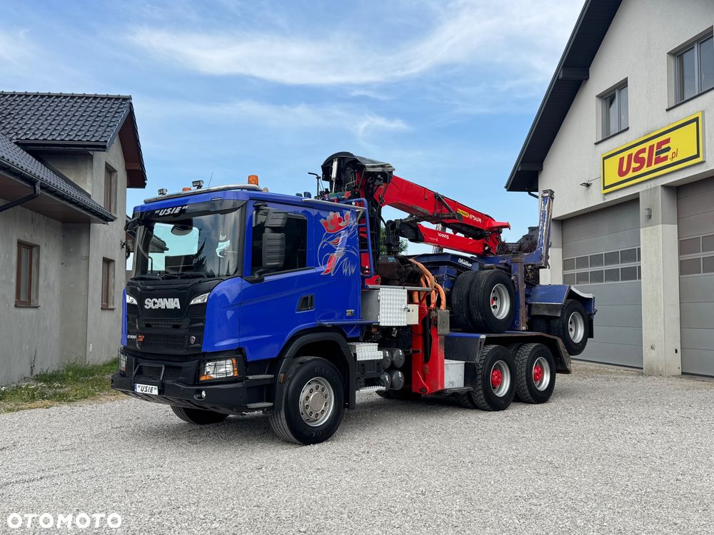 Scania G500XT Do drewna drzewa dłużycy Epsilon S260L - 12