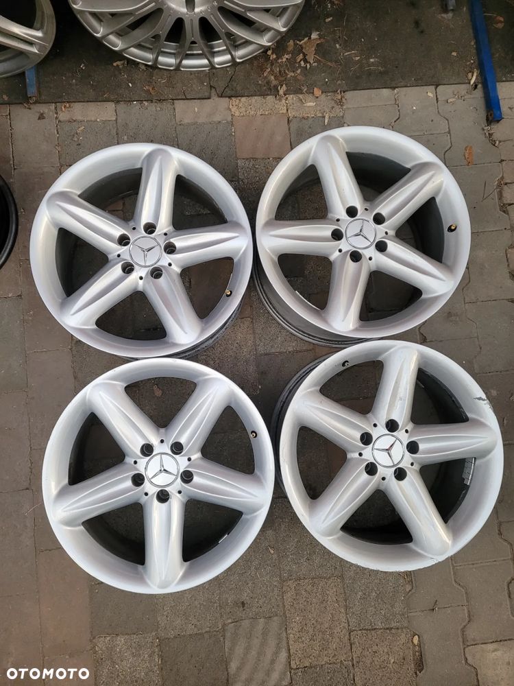 Alufelgi oryg. MERCEDES - 8.5J i 9.5J x 18 ET35 5x112 - 1