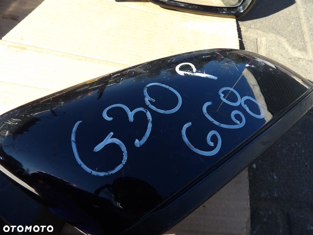 BMW - G30 - KOLOR 668 - LUSTERKO ZEWNĘTRZNE - PRAWE - 6PIN - UK - 2