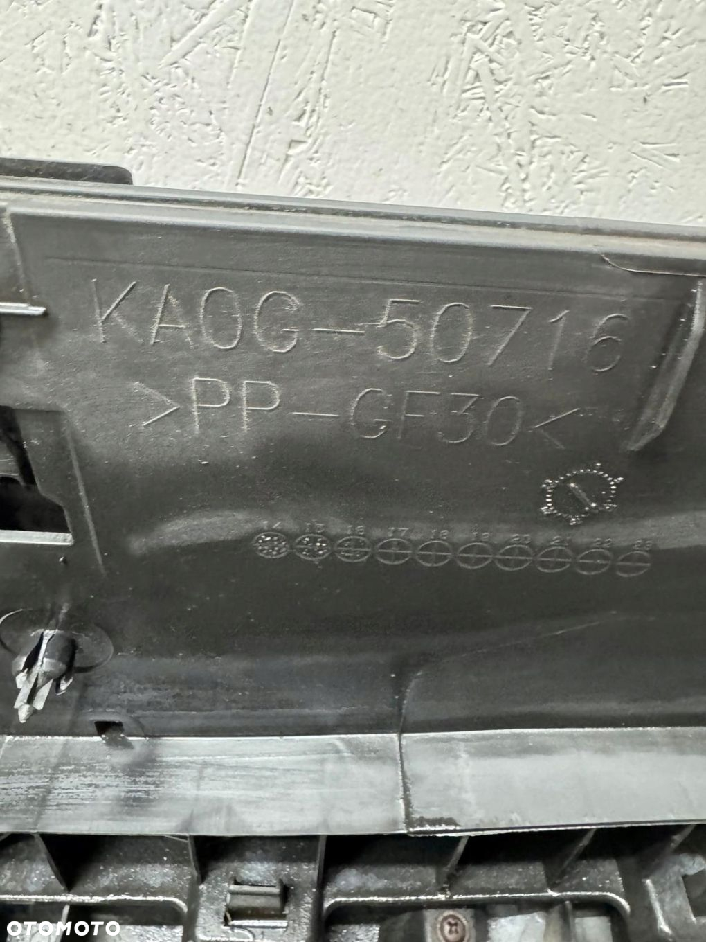 GRILL ATRAPA ZNACZEK MAZDA CX5 CX-5 LIFT KA0G-50716 ORYGINAŁ - 5
