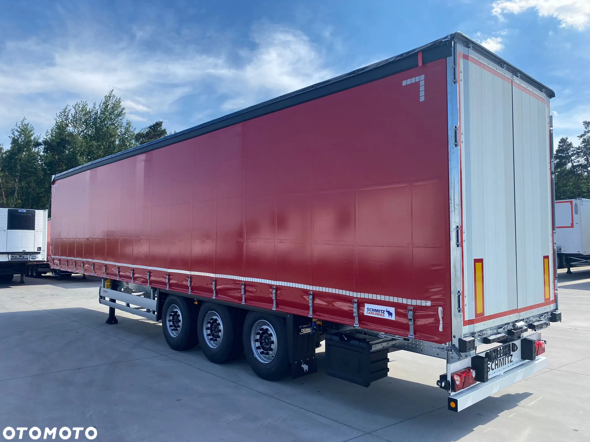 Schmitz Cargobull odbiór w Polsce, naczepa plandeka firanka, 2025r. - 8