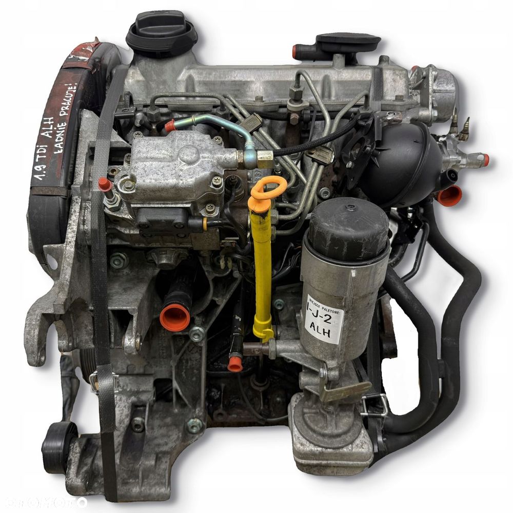 SILNIK ALH AGR Audi A3 Skoda Octavia I 1.9 TDI 90KM diesel kompletny pali - 13