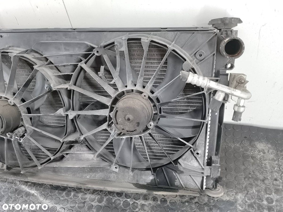ZESTAW CHŁODNIC WODA KLIMA INTELCOOLER WENTYLATOR CHRYSLER SEBRING III - 4