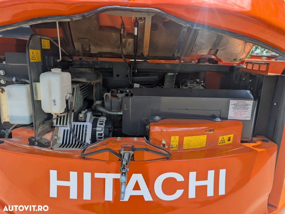 Hitachi ZX85USB-6, 2022, 2.513 ore, Masa 8,6 tone, CUPLA RAPIDA HIDRAULICA+3 CUPE NOI, inst picon pe brate, Camera pt masalier, Aer cond, senile cauciuc 90% ok, ad sapare 6m, computer de bord in romana, CA NOU, posibil leasing 4 ani, PROMOTIE 62.900 Euro+tva - 28