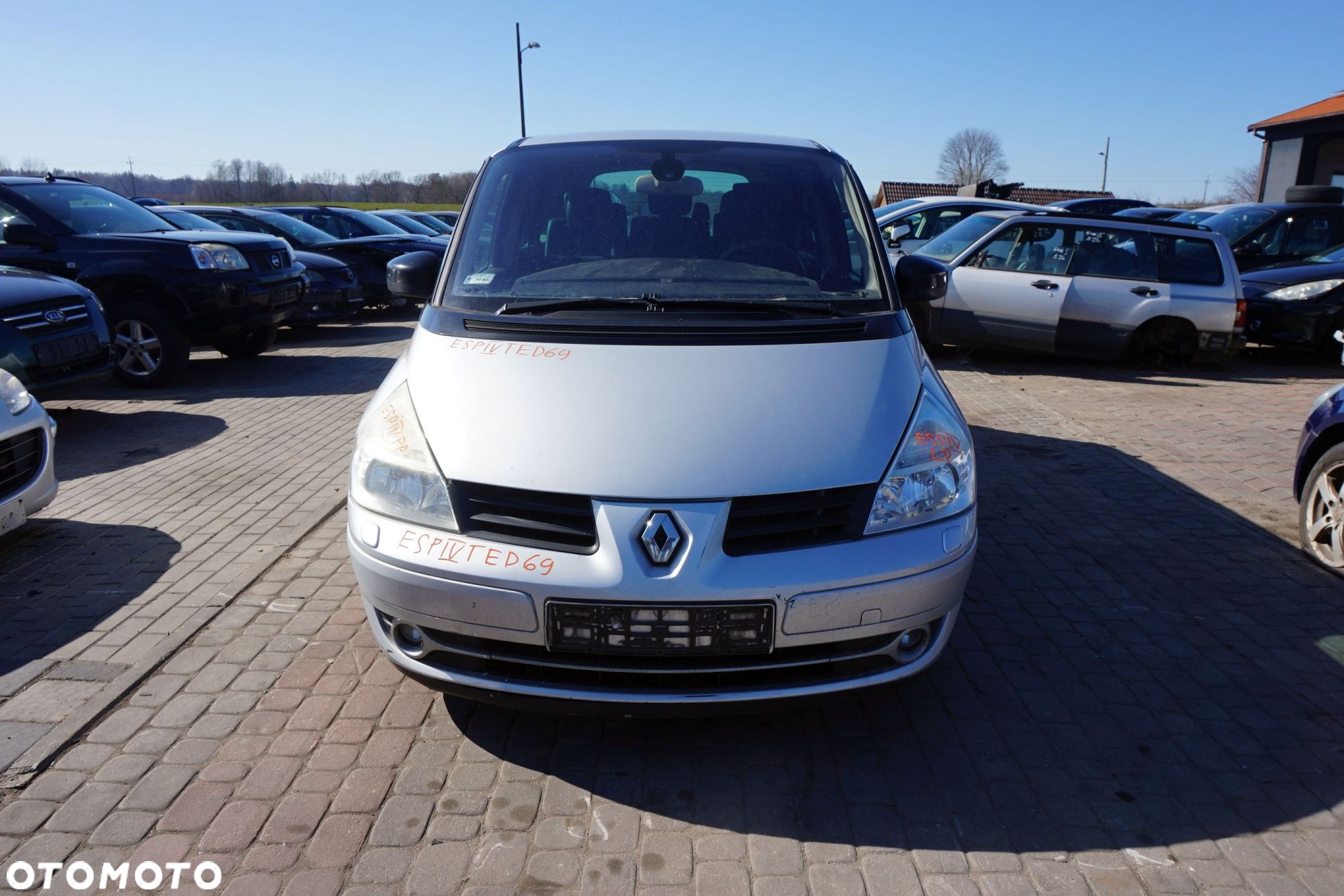 RENAULT ESPACE GRAND IV PH2 LIFT  TED69 2.0 DCI KM SREBRNY na części - 8