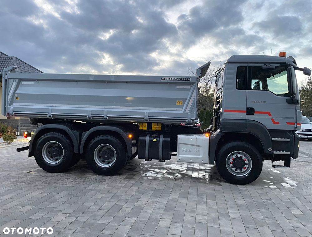 MAN TGS 26-440 // 6x6 // MEILLER 3 STRONNY Z NIEMIEC - 6
