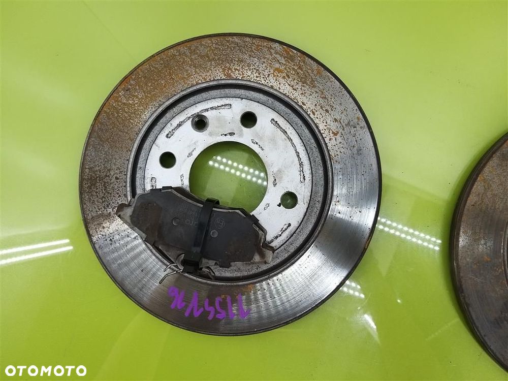 Tarcze hamulcowe PRZÓD klocki komplet Citroen C3 I 2002-2009 1,4 HDI - 4