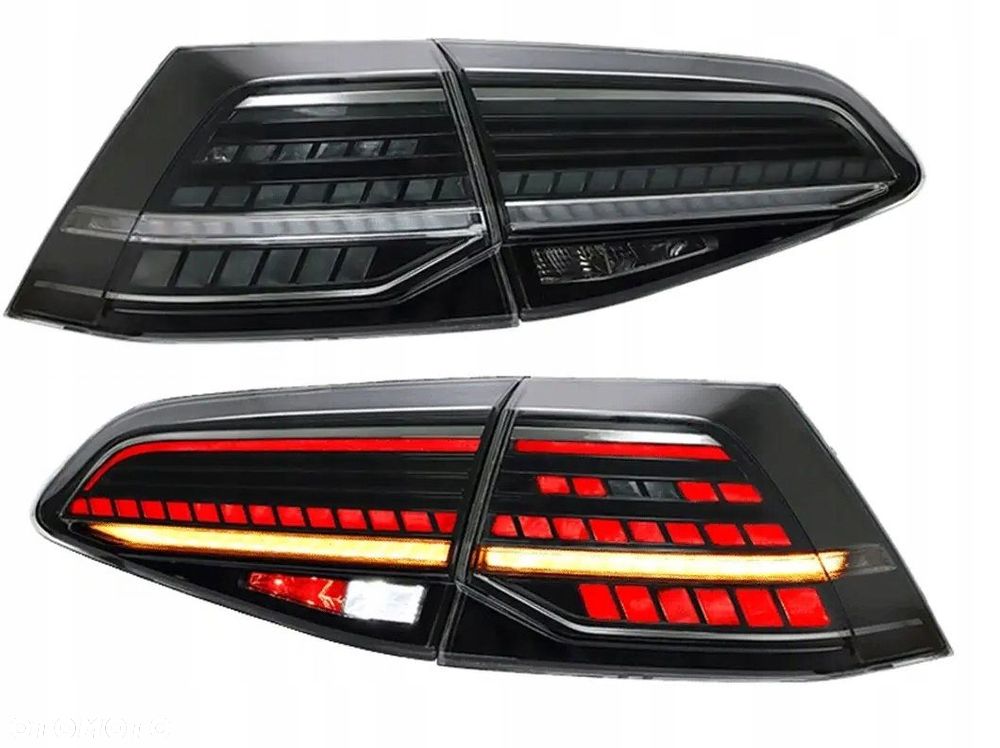 Lampy tylne kpl Vland Full LED Tuning 7.5 Gti look VW Golf VII 7 5g 12-20 - 2