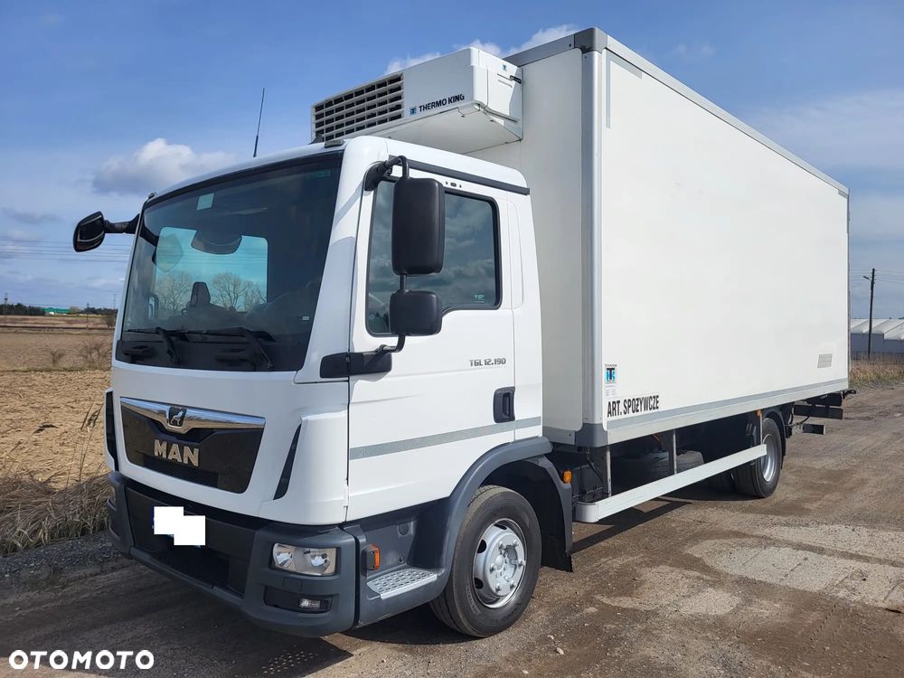 MAN TGL 12.190 Izoterma 2017r Chłodnia Mroźnia agregat 2x parownik poduszki KLIMA 230V - 2