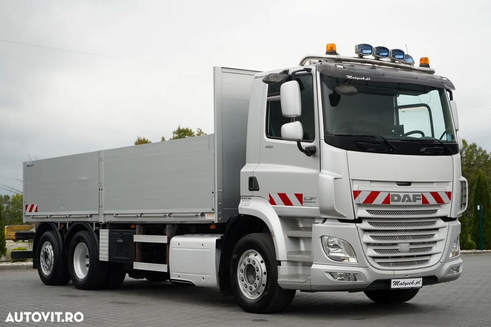 DAF CF 410 / 6x2 / DECKER / CONSTRUCȚII / EURO 6 / PUNTE RIDICATĂ - 6