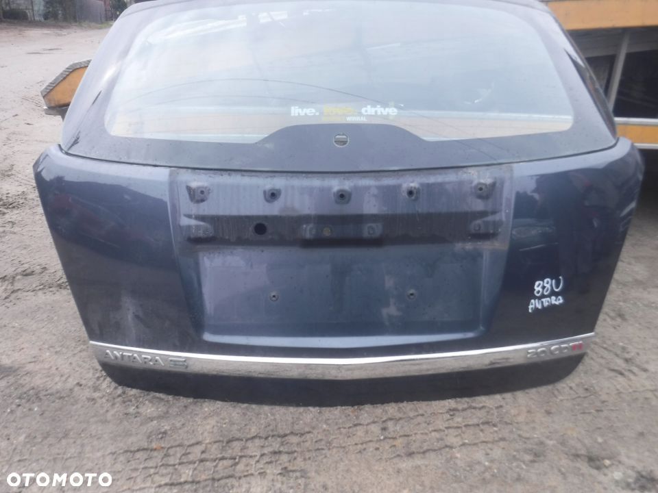 Opel Antara klapa tyl z szyba tyl 88U 06-10 - 2