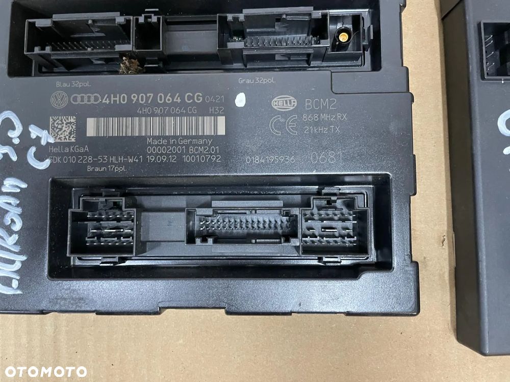 ZESTAW DO ODPALENIA KOMPUTER AUDI A6 C7 3.0 TDI 4G0907401Q - 3