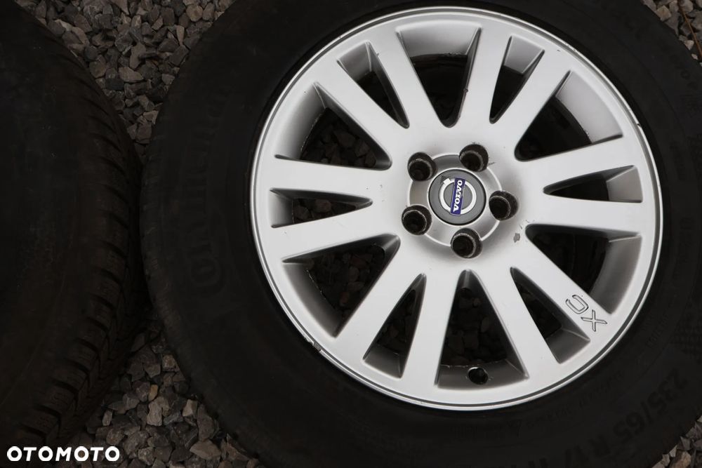 VOLVO XC90 I 03-14R KOŁA ZIMOWE 17" 5X108 OPONY CONTINENTAL 2023R FELGI ALIMINIOWE ORYGINAŁ 235 65 17 - 3