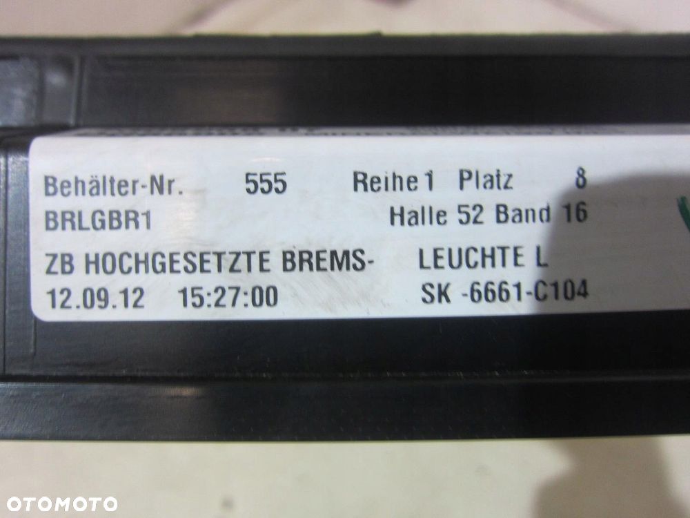 BMW 6 F06 GRAN COUPE ŚWIATŁO STOP TRZECIE GÓRNE A96 MINERALWEIS 7309968 - 12