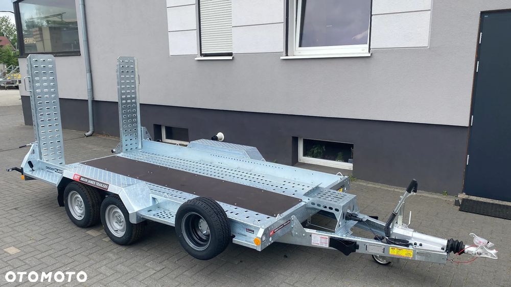 Brian James Trailers Digger Plant 2, 320X170 CM, DMC 3500 KG, z najazdami stalowymi 162 CM - 3