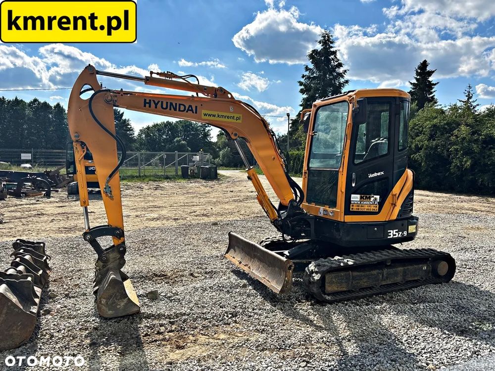 Hyundai ROBEX 35Z-9 MINI-KOPARKA 2015R. MTH: 3994 | JCB 8040 8050, 51, 55, VOLVO ECR 48 KOMATSU PC50, CAT 305, KUBOTA KV - 17