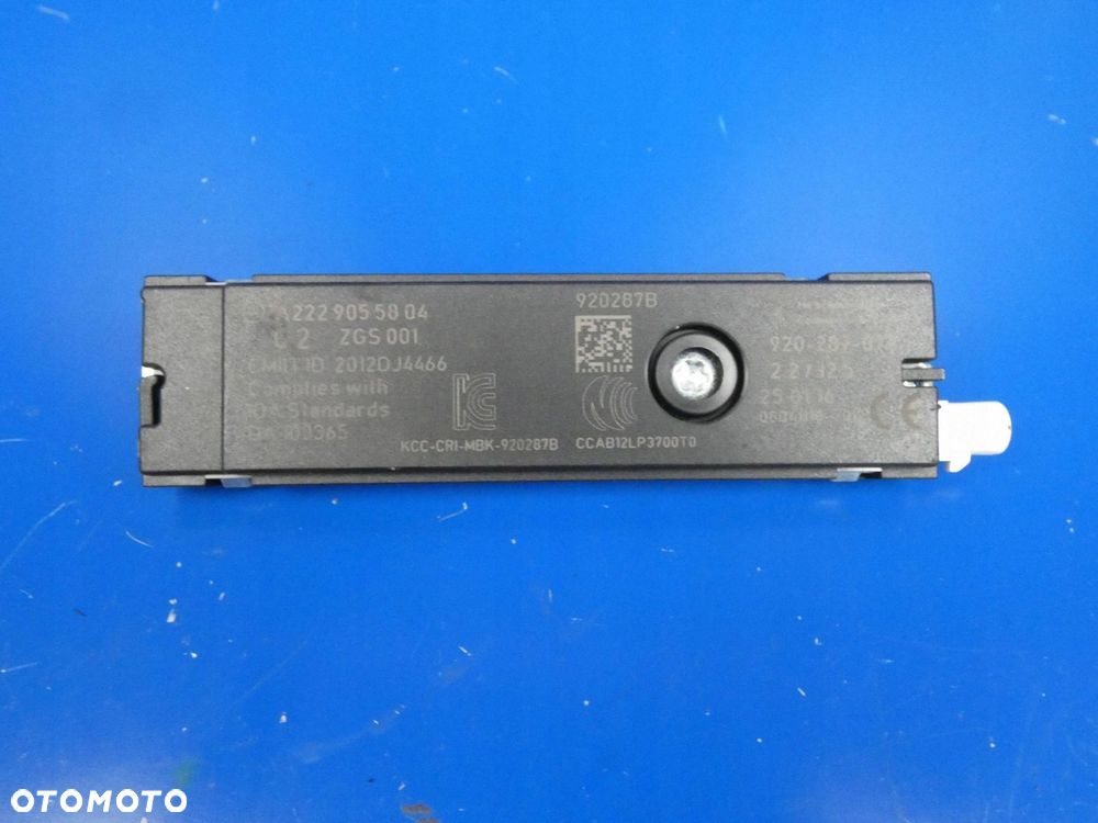 MERCEDES CLA W117 A W176 B W246 WZMACNIACZ ANTENY RADIA - 1