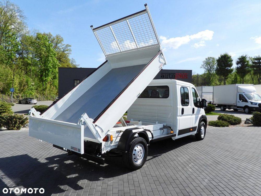 Peugeot BOXER  WYWROTKA PODWÓJNA KABINA DOKA 7 MIEJSC TEMPOMAT KLIMATYZACJA  140KM - 4