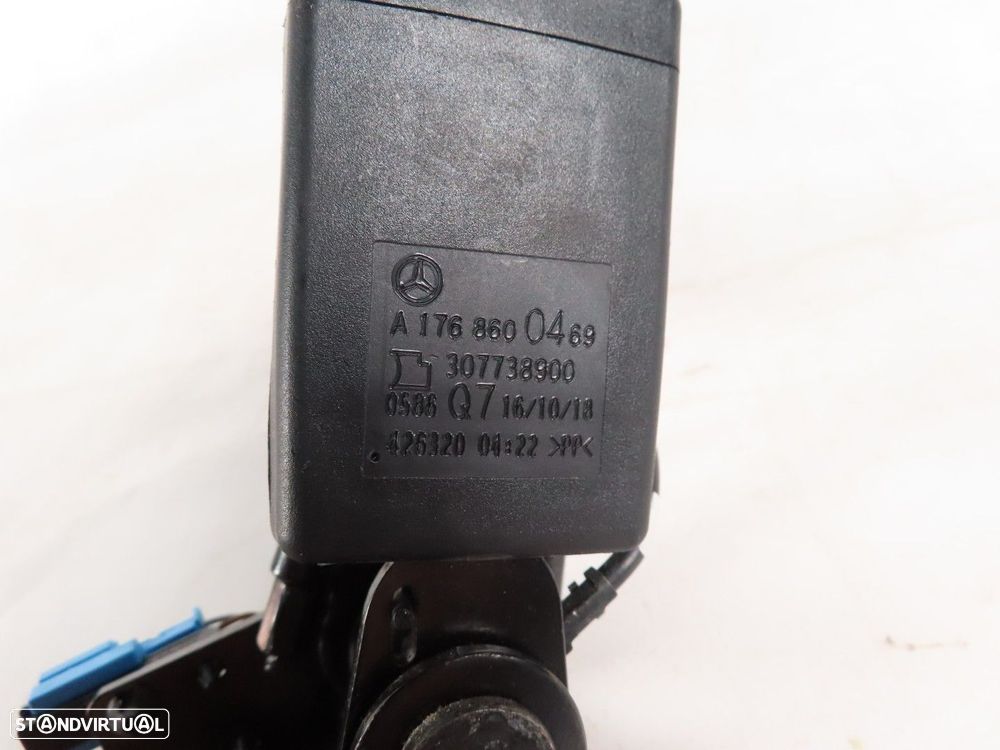 Encaixe do Cinto Direito/Trás Seminovo/ Original MERCEDES-BENZ A-CLASS (W176)/ME... - 3