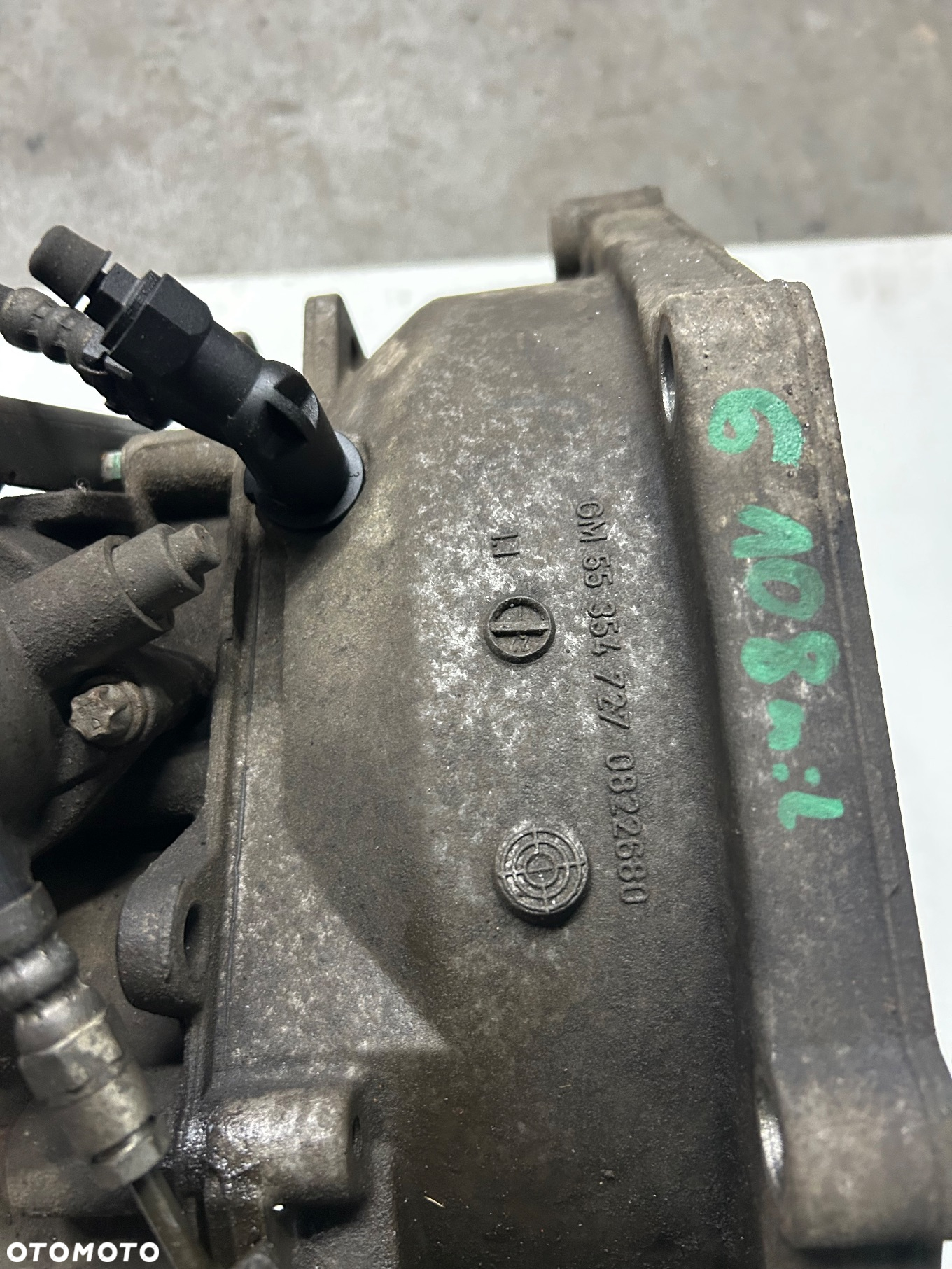 Saab 93 skrzynia biegów manualna 6 biegów f40 2.0 1.8 55354727 - 5