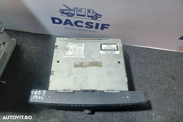 Radio cd 1Z0035161B Skoda Fabia 5J [2007 - 2010] Hatchback 1.4 TDI MT - 2