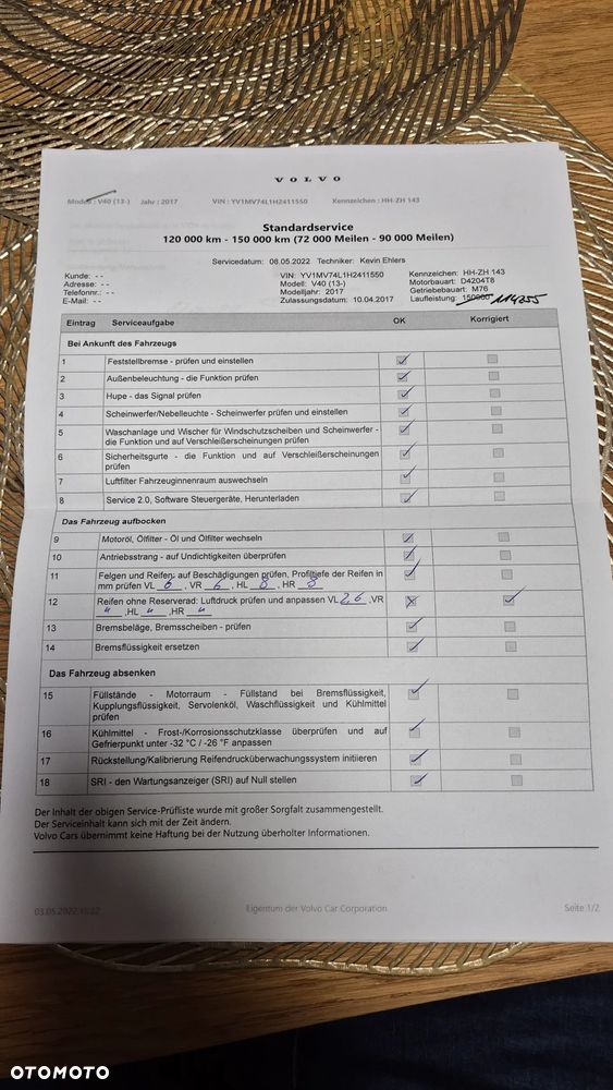 Volvo V40 D2 Momentum - 25