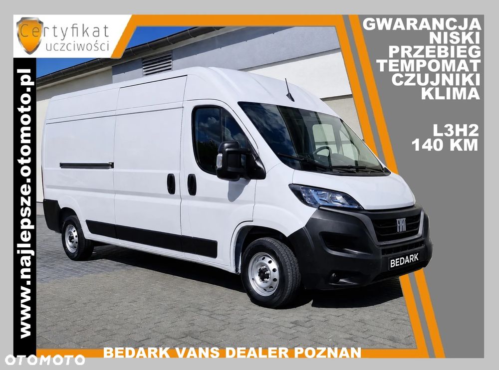Fiat Ducato, L3H2, NISKI PRZEBIEG, tempomat, klima, czujniki - 1