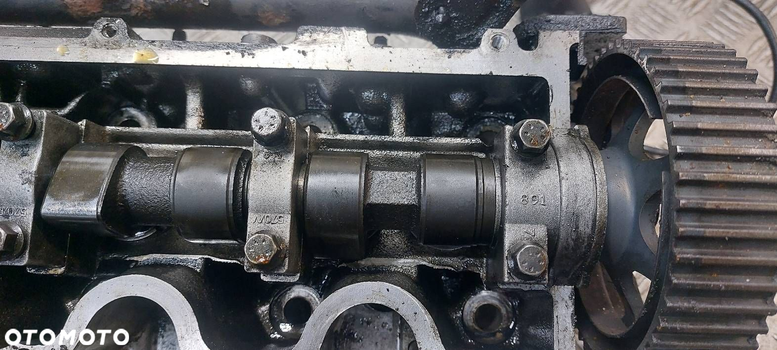 GŁOWICA + WAŁEK OPEL ASTRA H 1.9 CDTI 100KM Z19DTL 55193091 - 10