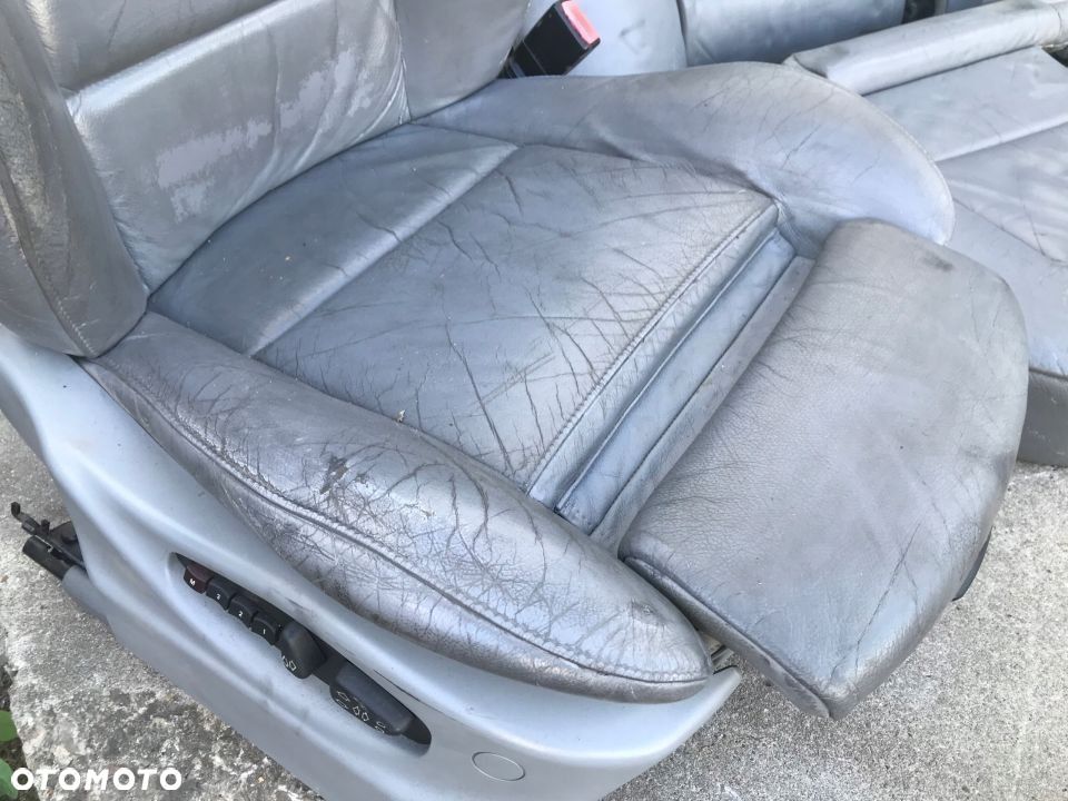 Fotele Bmw X5 E53 M-pakiet kanapa skóra KOMPLET elektryczne podgrzewane z pamięcią wersja angielska - 3