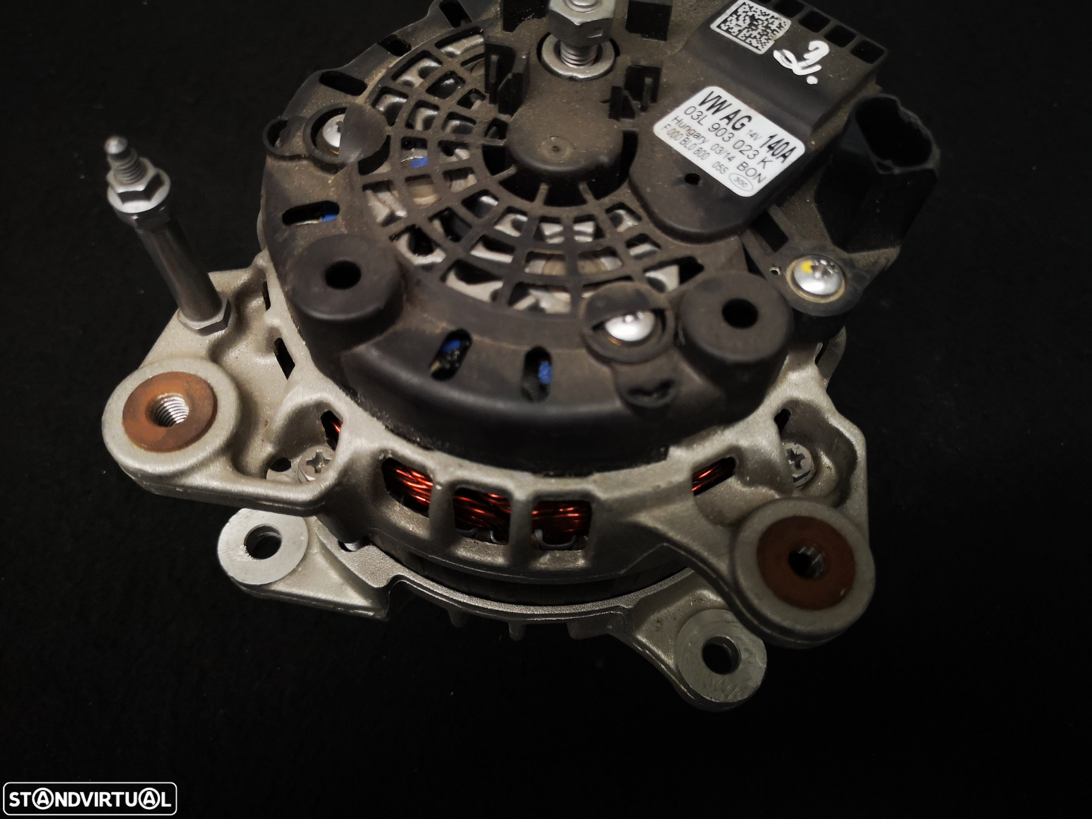 Alternador originais Audi Volkswagen 1.6tdi 2.0tdi 2012-2017 (2x no estoque) - 4
