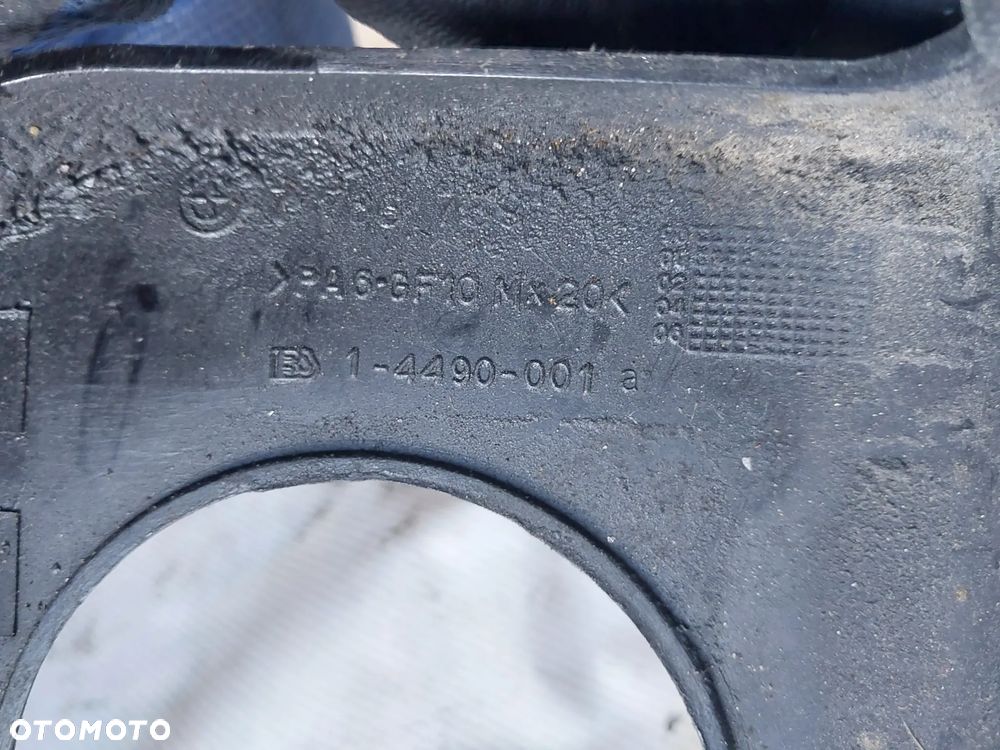 BMW E39 530 3.0D 192KM Osłona pokrywa górna pokrywy silnika obudowa filtra powietrza rura przewód powietrza dolot - 8