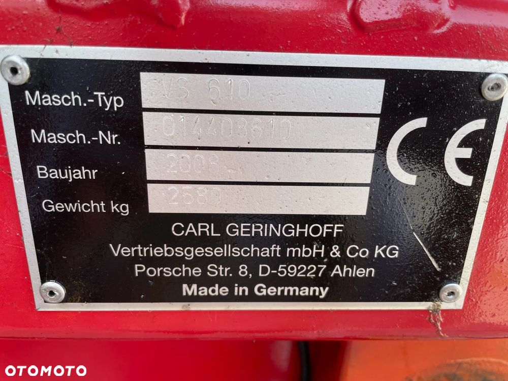 Geringhoff Vario Star VS610 - 8