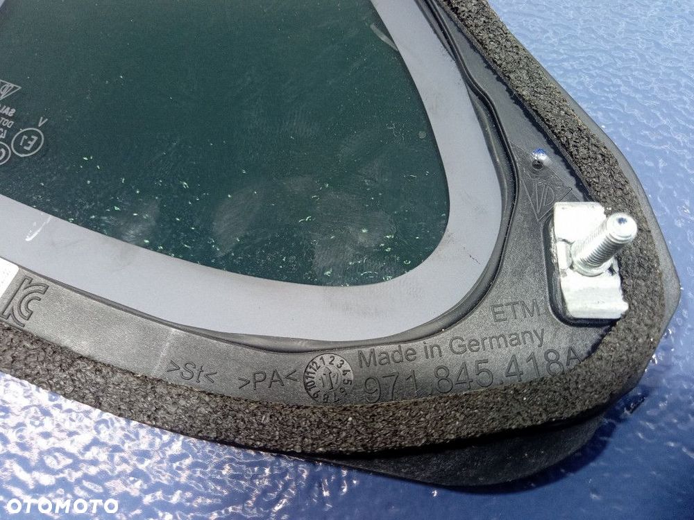 PORSCHE PANAMERA 971 SZYBA KAROSERYJNA TYŁ PRAWA TYLNA 971845298G - 8