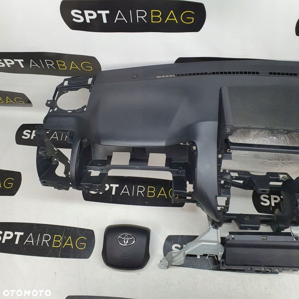 TOYOTA LAND CRUISER 150 DESKA ROZCZIELCZA KONSOLA KOKPIT PULPIT PODUSZKI AIRBAG AIR BAG KIT SET - 2