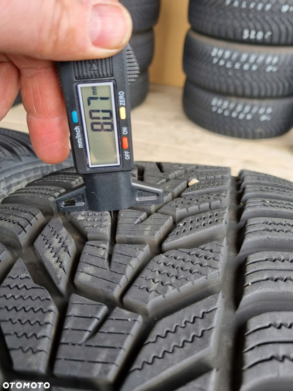 OPONY HANKOOK WINTER ICEPT EVO3 przod 245/45,tyl 275/40R18 2024r.8mm super - 8