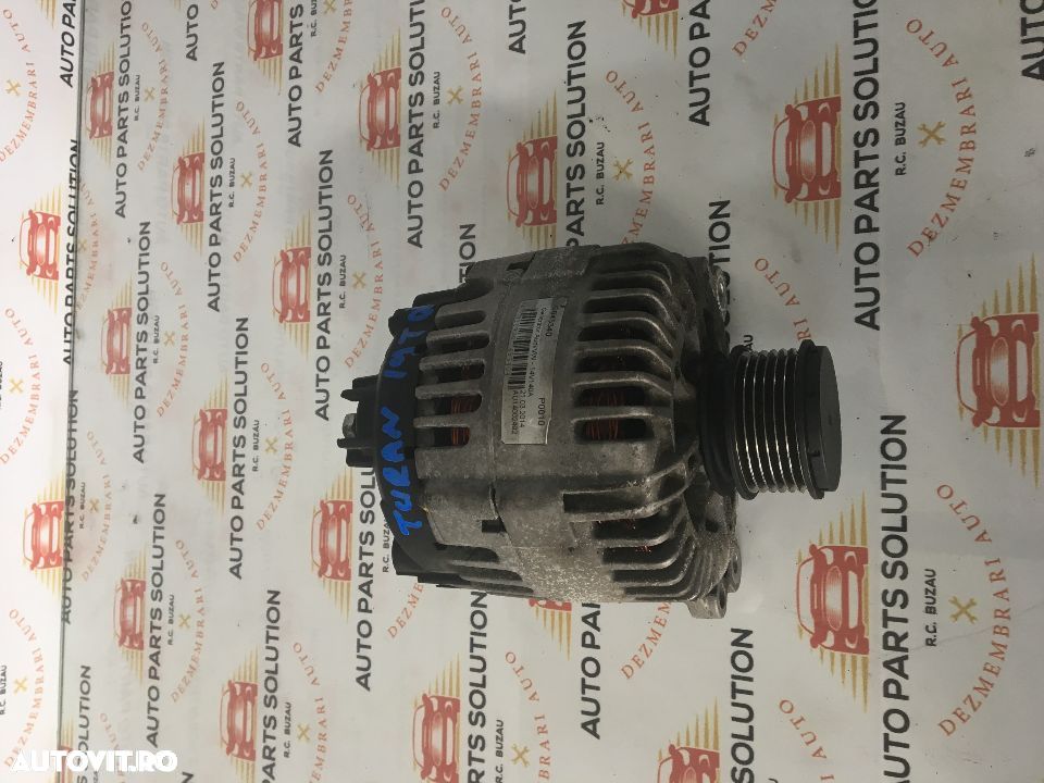 Alternator VW Touran 1.9 TDI an de fabricatie 2007 - 1