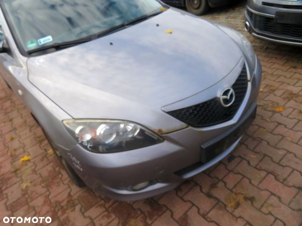 MASKA ZDERZAK BŁOTNIKI LAMPY 3 I BK 29Y  MAZDA 2003-2006 SZARY PRZÓD KOMPLETNY - 4