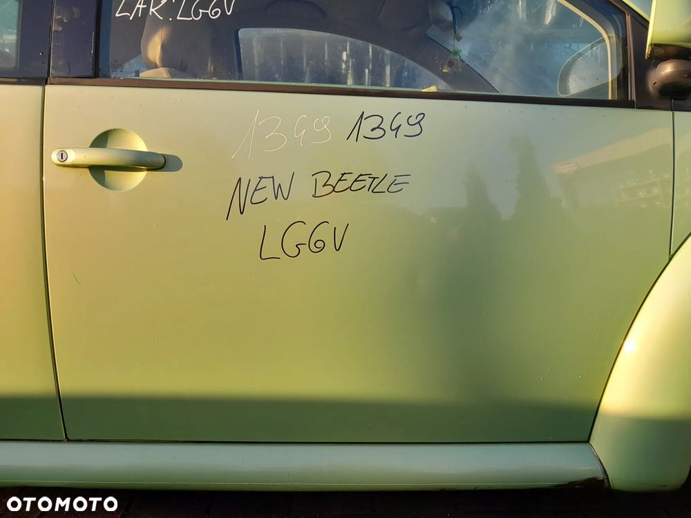 VW NEW BEETLE DRZWI PRAWE PRZEDNIE PRAWY PRZÓD KOLOR: LG6V - 1