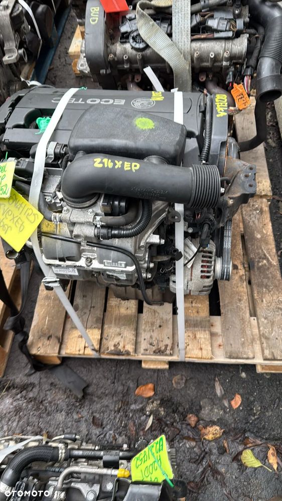 Opel Z16XEP 1.6 benzyna SILNIK KOMPLETNY - PRAWDOPODOBNIE USZKODZONA USZCZELKA POD GŁOWICĄ - 2