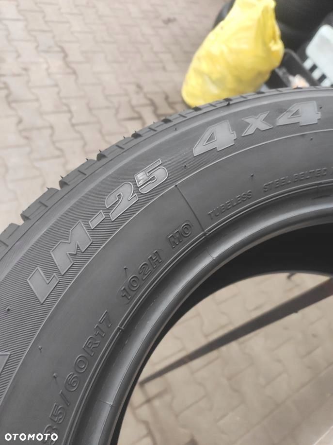 4x 235/60r17 bridgestone opony zimowe 6,5mm 6734 - 8