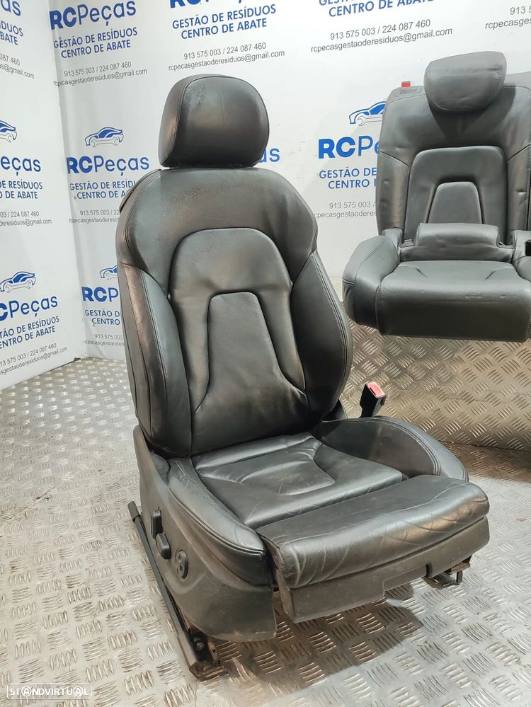 Conjunto Bancos Originais Pele Audi A5 8T S-Line 3 Portas - 4