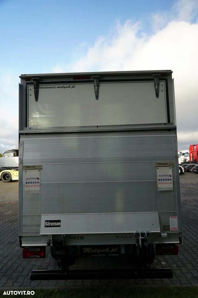 Iveco DAILY 35-160 / 4.2 M CONTAINER / LIFT / TWIN GVWR: 3500 KG / 2022 - 12