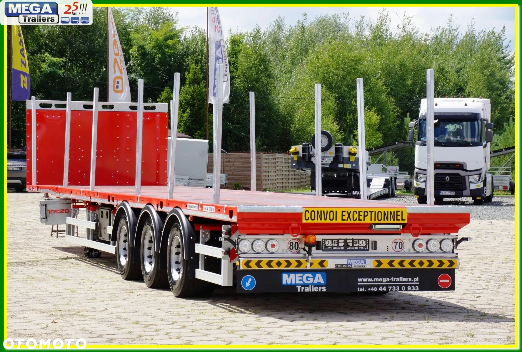 Inny PLATFORMA Mega osie 19,5 BPW, full ADR EX3 UNIWERSALNA !!! - 14